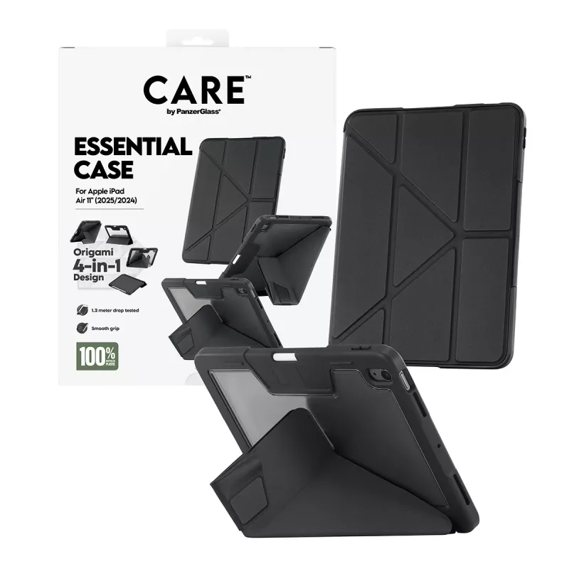Tablet-Schutzhülle PanzerGlass TPU Essential Case CR76640 Schwarz für iPad Air