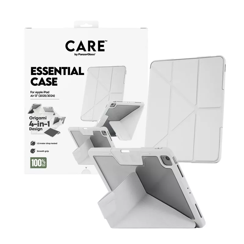 PanzerGlass CARE™ by Essential Case Hellgrau iPad Air 13 Zoll (2024-2026)