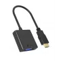 HDMI-zu-VGA-Adapter IcyBox IB-AC502a — HDMI A (Stecker) auf VGA (Buchse) Adapter