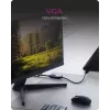 HDMI-zu-VGA-Adapter IcyBox IB-AC502a — HDMI A (Stecker) auf VGA (Buchse) Adapter