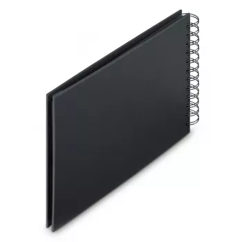 Hama 00009833 Fotoalbum Schwarz 50 Blatt 10 x 15 Spiralbindung