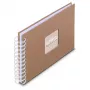Hama 00009848 Fotoalbum Braun 50 Blatt 10 x 15 Spiralbindung
