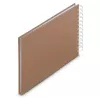 Hama 00009848 Fotoalbum Braun 50 Blatt 10 x 15 Spiralbindung