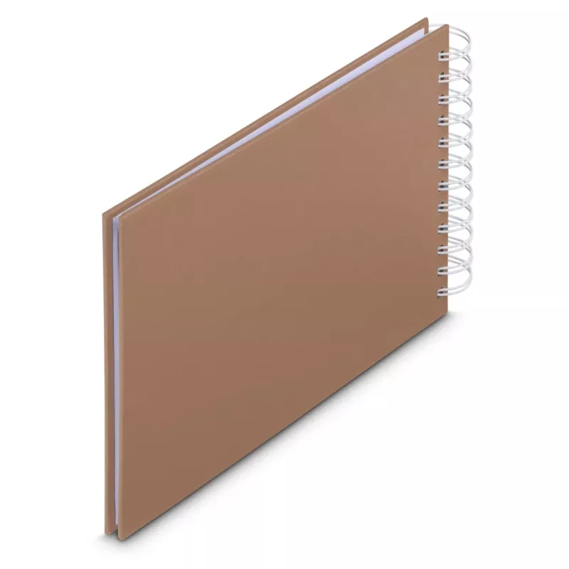 Hama 00009848 Fotoalbum Braun 50 Blatt 10 x 15 Spiralbindung