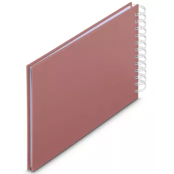 Hama 00009854 Fotoalbum Rot 50 Blatt Spiralbindung