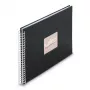 Hama Fine Art Fotoalbum Schwarz 300 Blatt 10 x 15 cm Spiralbindung
