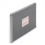 Hama Fine Art Fotoalbum Grau 300 Blatt 10 x 15 cm Spiralbindung