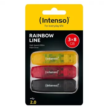 USB-Stick Intenso 8 GB USB-A 2.0 Rainbow Line
