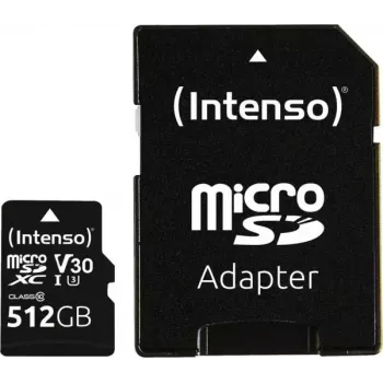 MicroSDXC-Karte Intenso 512 GB UHS-I Klasse 10 3433493