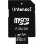 MicroSDXC-Karte Intenso 512 GB UHS-I Klasse 10 3433493