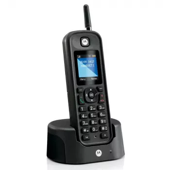 DECT-Telefon Motorola O201 Anruferkennung Schwarz Schnurloses Mobilteil