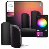 Wallwasher-Lampe Philips Hue Play Wallwasher — LED 1035 lm, mehrfarbig, schwarz, Aluminium/Kunststoff, 100–240 V