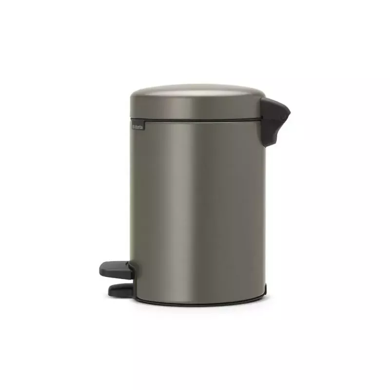 Mülleimer Brabantia 113246 3 L Rund Platin