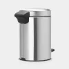 Abfalleimer Brabantia NewIcon 3L Matt Stahl