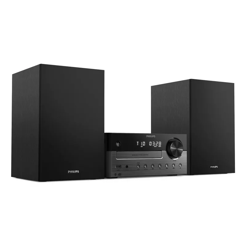 Philips TAM4505M2/12 Heim-Audiosystem Micro-System 80 W Schwarz, Dunkelgrau