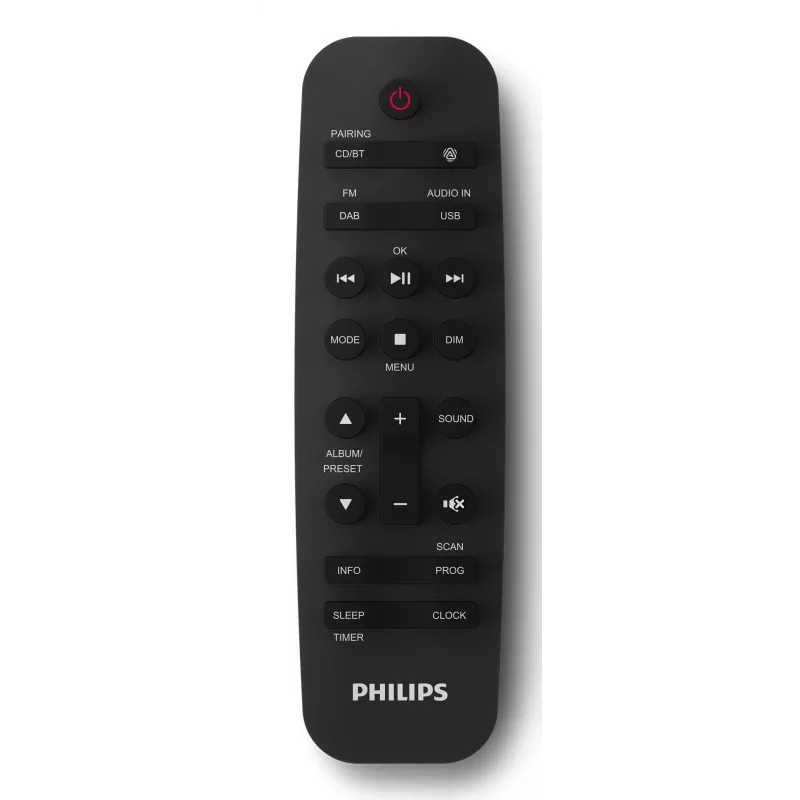 Philips TAM4505M2/12 Heim-Audiosystem Micro-System 80 W Schwarz, Dunkelgrau