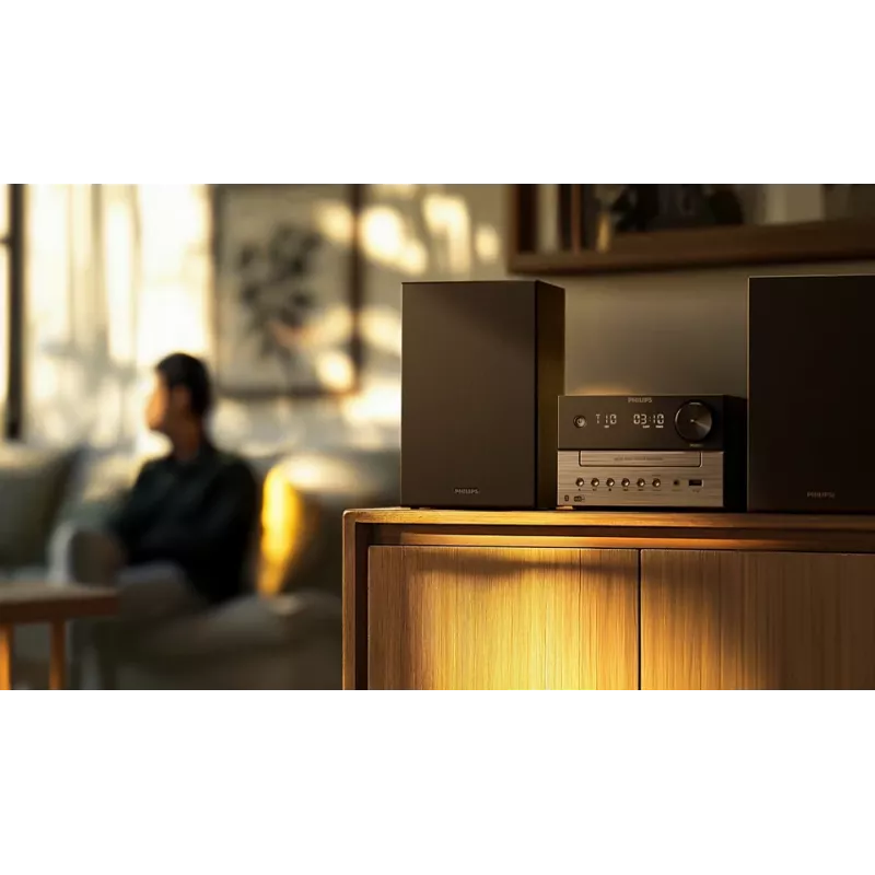 Philips 3000 series TAM3505M2/12 home audio system Home Audio Mikrosystem 20 W Schwarz