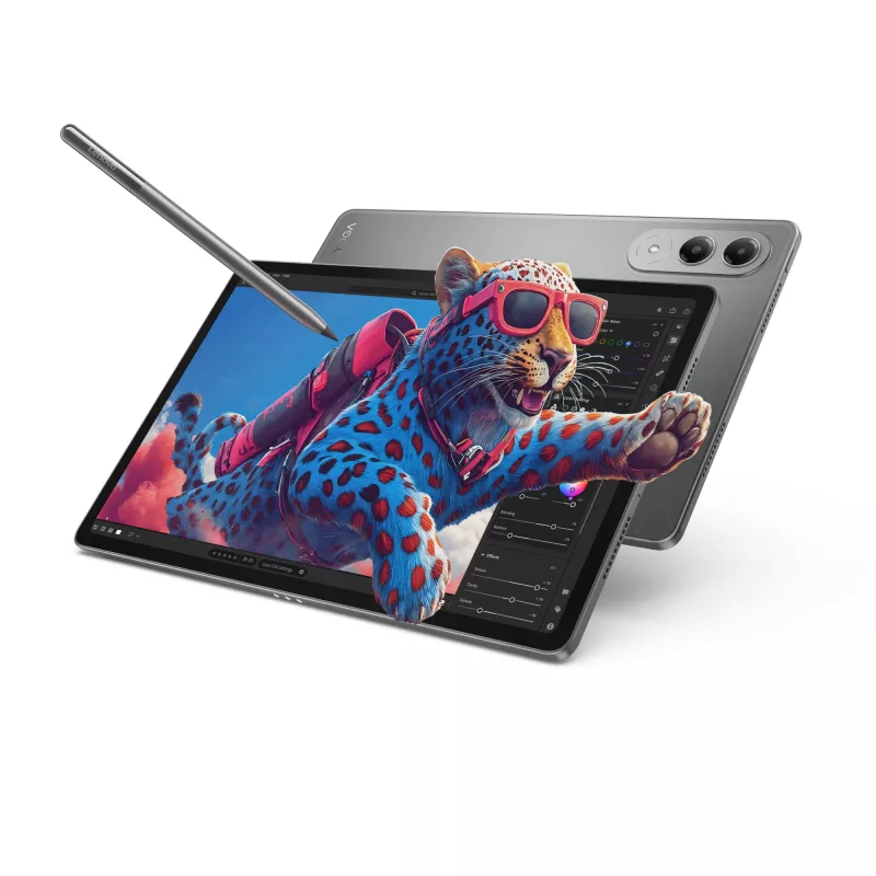 Lenovo Yoga Tab Snapdragon 256 GB 28,2 cm (11,1 Zoll) 12 GB Wi-Fi 7 (802.11be) Android 15 Grau