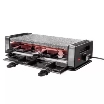 Raclette-Grill Unold Delice Basic 1200 W 8 Personen Schwarz Edelstahl