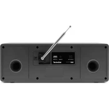 Digitalradio TechniSat DIGITRADIO 3 VOICE Schwarz Silber