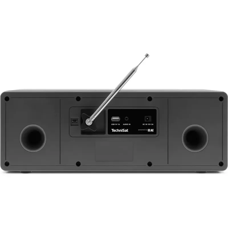 Digitalradio TechniSat DIGITRADIO 3 VOICE Schwarz Silber