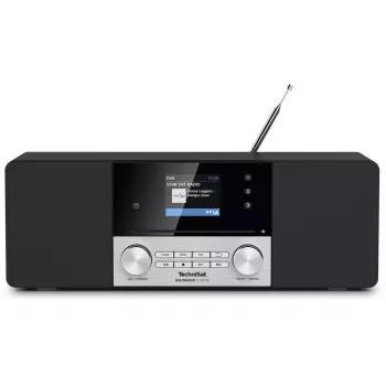 Digitalradio TechniSat DIGITRADIO 3 VOICE Schwarz Silber