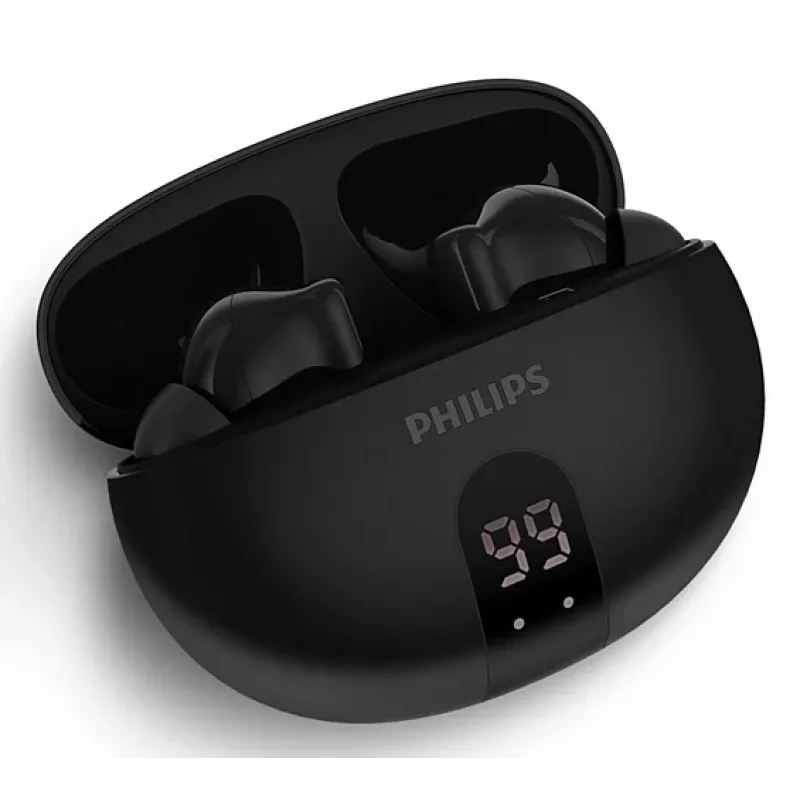 Kabelloses In-Ear-Headset Philips TAT2520BK/00 — Bluetooth, 20–20000 Hz, 10 m Reichweite, 40 g, schwarz