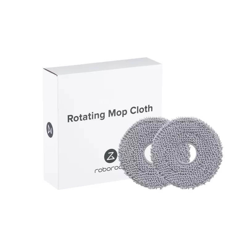 Wischtuch für Staubsaugerroboter Xiaomi Roborock grau 4er-Pack