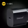 Netzteil Intenso W20C 20W USB-C Schwarz