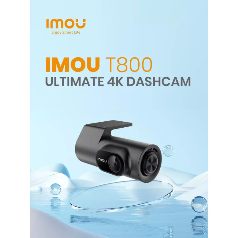 Imou T800 Dashcam 4K Ultra HD Wi-Fi DC Schwarz