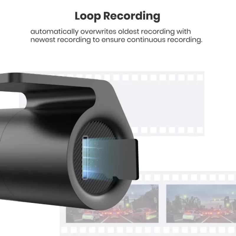 Imou T800 Dashcam 4K Ultra HD Wi-Fi DC Schwarz