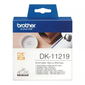 Brother DK-11219 Druckeretikett Weiß