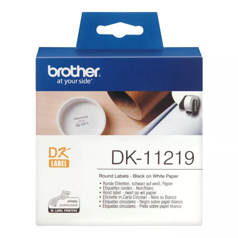 Brother DK-11219 Druckeretikett Weiß