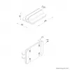 Laptop-Halter Neomounts NSLS300SILVER 11–17 Zoll Aluminium, Höhe 0–42 mm, Breite 0–150 mm, Tiefe 0–92 mm, Silber