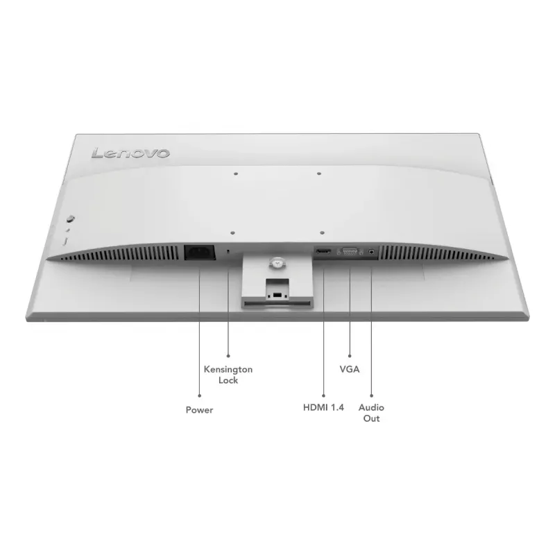 Computermonitor Lenovo L24-4C 23,8 Zoll (60,5 cm) Full HD 1920×1080 IPS LCD, 6 ms, 178° Betrachtungswinkel, integrierte Lautsprecher, VESA, grau