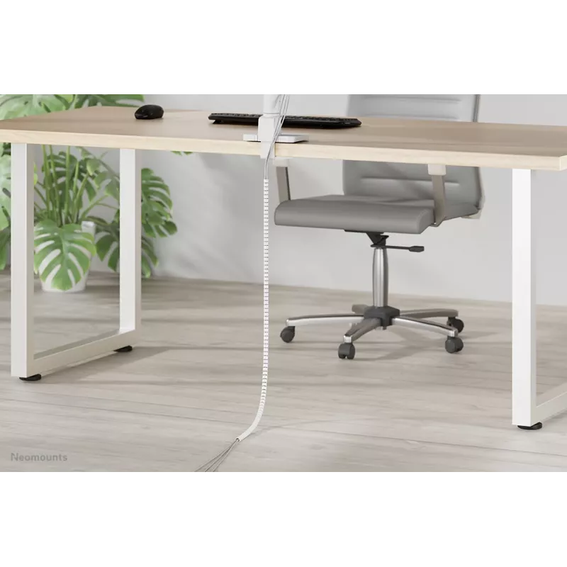Kabelhülle Neomounts ADS06-140WH Ø15 mm weiß für mehrere Kabel