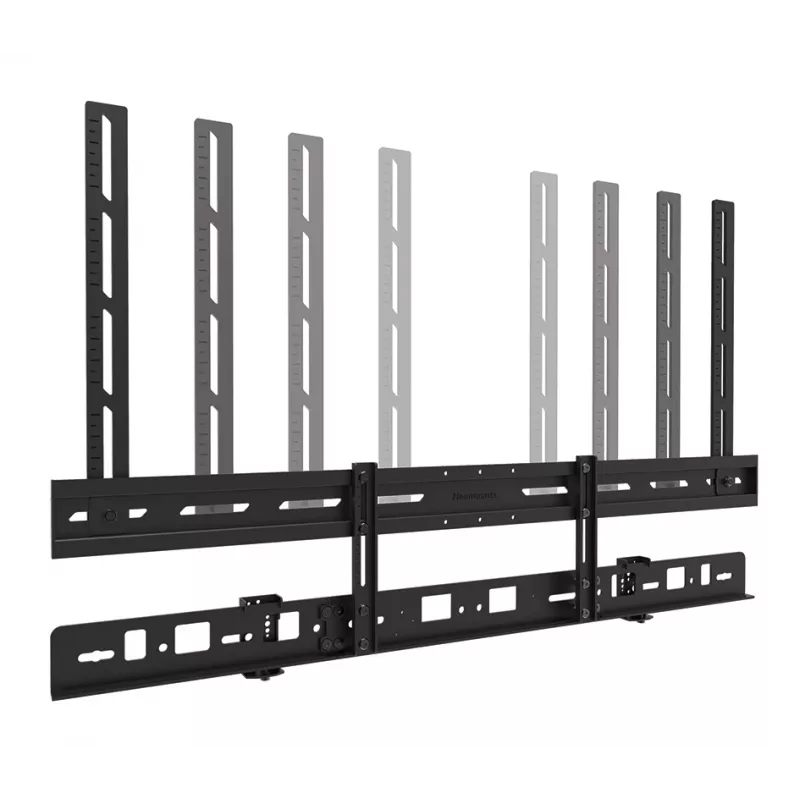 Videobar-Halterung Neomounts AV30-500BL für 43–110 Zoll Displays — VESA bis 600×400, max. 10 kg, Breite 900 mm
