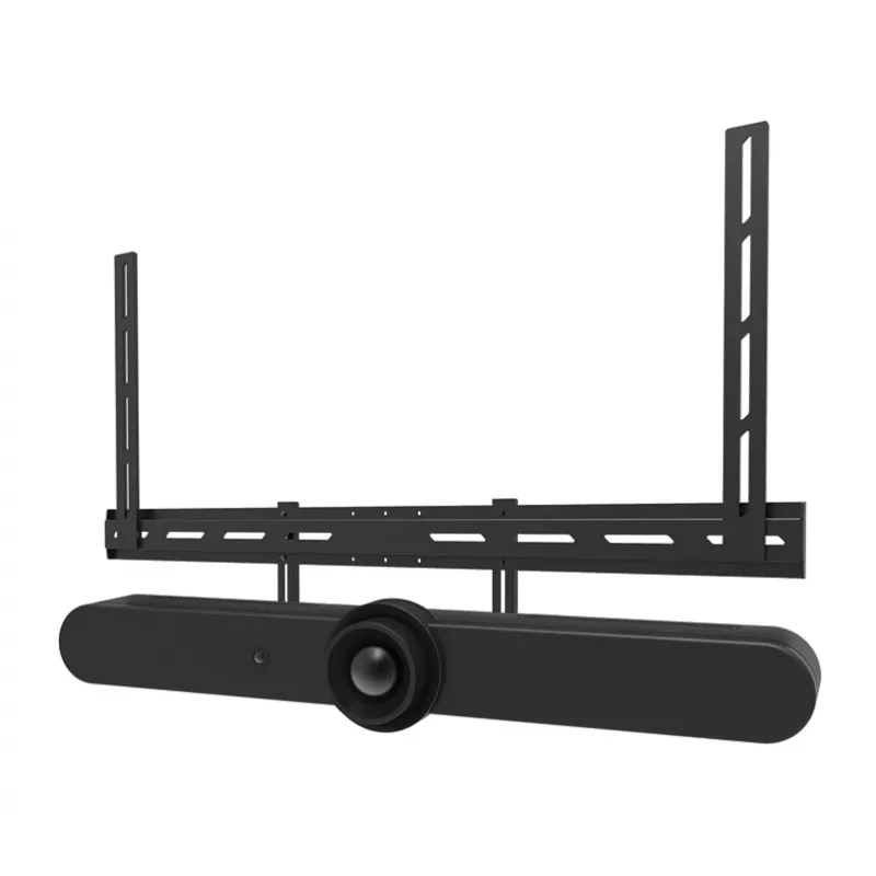 Videobar-Halterung Neomounts AV30-500BL für 43–110 Zoll Displays — VESA bis 600×400, max. 10 kg, Breite 900 mm