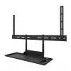 Tastaturablagen-Kit Neomounts AV40-500BL für 43–110 Zoll Bildschirme, VESA bis 600x400, max. Last 2,5 kg, 900×279×640 mm