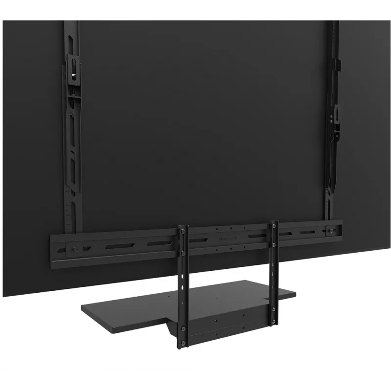Tastaturablagen-Kit Neomounts AV40-500BL für 43–110 Zoll Bildschirme, VESA bis 600x400, max. Last 2,5 kg, 900×279×640 mm