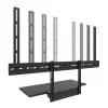 Tastaturablagen-Kit Neomounts AV40-500BL für 43–110 Zoll Bildschirme, VESA bis 600x400, max. Last 2,5 kg, 900×279×640 mm