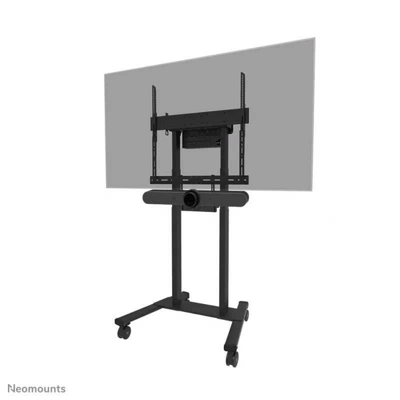 Videobar- und Laptop-Ablage-Kit Neomounts AV60-500BL für 43–110 Zoll Displays, VESA bis 600x400, max. Belastung 8 kg, Breite 900 mm