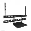 Videobar- und Laptop-Ablage-Kit Neomounts AV60-500BL für 43–110 Zoll Displays, VESA bis 600x400, max. Belastung 8 kg, Breite 900 mm
