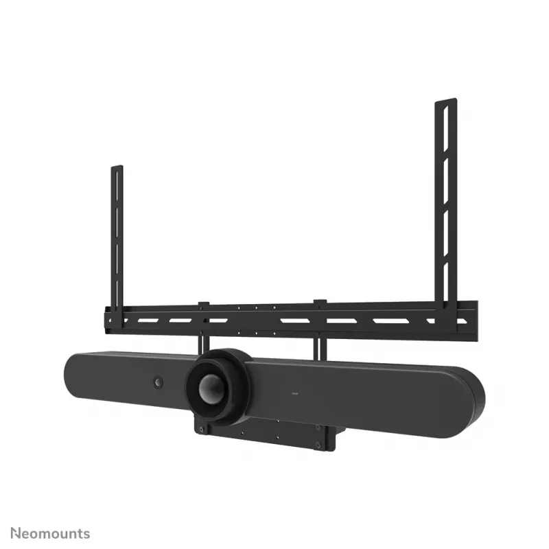 Videobar- und Laptop-Ablage-Kit Neomounts AV60-500BL für 43–110 Zoll Displays, VESA bis 600x400, max. Belastung 8 kg, Breite 900 mm