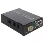 DeLOCK Medienkonverter 1000Base-T auf SFP 1000 Mbit/s Schwarz