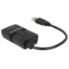 USB-Kabel DeLOCK 62588 0,15 m USB A Schwarz