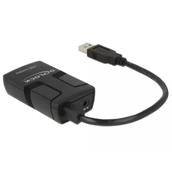 USB-Kabel DeLOCK 62588 0,15 m USB A Schwarz