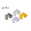 Kabelklemme DeLOCK 86422 Mehrfarbig 40 Stk.