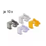 Kabelklemme DeLOCK 86422 Mehrfarbig 40 Stk.