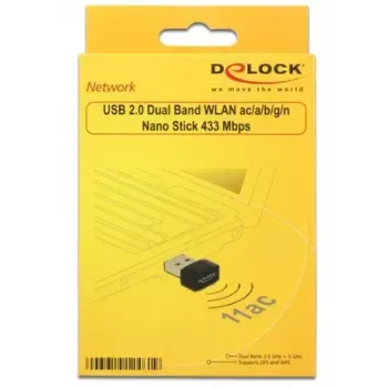 Netzwerkkarte DeLOCK 12461 WLAN 433 Mbit/s